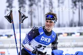 04.12.2022, Kontiolahti, Finland (FIN): Campbell Wright (NZL) - IBU World Cup Biathlon, pursuit men, Kontiolahti (FIN). www.nordicfocus.com. © Manzoni/NordicFocus. Every downloaded picture is fee-liable.