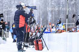 04.12.2022, Kontiolahti, Finland (FIN): Siegfried Mazet (FRA) coach team Norway - IBU World Cup Biathlon, pursuit men, Kontiolahti (FIN). www.nordicfocus.com. © Manzoni/NordicFocus. Every downloaded picture is fee-liable.