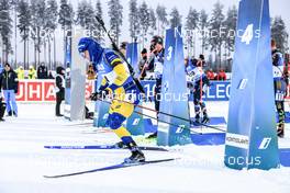 04.12.2022, Kontiolahti, Finland (FIN): Sebastian Samuelsson (SWE) - IBU World Cup Biathlon, pursuit men, Kontiolahti (FIN). www.nordicfocus.com. © Manzoni/NordicFocus. Every downloaded picture is fee-liable.