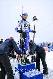 04.12.2022, Kontiolahti, Finland (FIN): Rene Zahkna (EST) - IBU World Cup Biathlon, pursuit men, Kontiolahti (FIN). www.nordicfocus.com. © Manzoni/NordicFocus. Every downloaded picture is fee-liable.