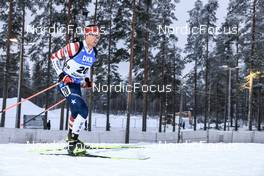04.12.2022, Kontiolahti, Finland (FIN): Sean Doherty (USA) - IBU World Cup Biathlon, pursuit men, Kontiolahti (FIN). www.nordicfocus.com. © Manzoni/NordicFocus. Every downloaded picture is fee-liable.