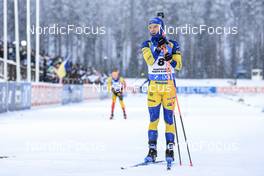04.12.2022, Kontiolahti, Finland (FIN): Jesper Nelin (SWE) - IBU World Cup Biathlon, pursuit men, Kontiolahti (FIN). www.nordicfocus.com. © Manzoni/NordicFocus. Every downloaded picture is fee-liable.