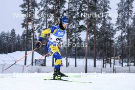 04.12.2022, Kontiolahti, Finland (FIN): Peppe Femling (SWE) - IBU World Cup Biathlon, pursuit men, Kontiolahti (FIN). www.nordicfocus.com. © Manzoni/NordicFocus. Every downloaded picture is fee-liable.