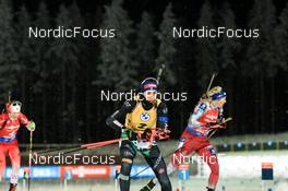 04.12.2022, Kontiolahti, Finland (FIN): Lisa Vittozzi (ITA), Lisa Theresa Hauser (AUT), (l-r) - IBU World Cup Biathlon, pursuit women, Kontiolahti (FIN). www.nordicfocus.com. © Manzoni/NordicFocus. Every downloaded picture is fee-liable.