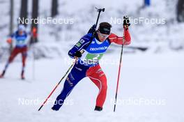 01.12.2022, Kontiolahti, Finland (FIN): Fabien Claude (FRA) - IBU World Cup Biathlon, relay men, Kontiolahti (FIN). www.nordicfocus.com. © Manzoni/NordicFocus. Every downloaded picture is fee-liable.