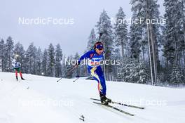 01.12.2022, Kontiolahti, Finland (FIN): George Buta (ROU) - IBU World Cup Biathlon, relay men, Kontiolahti (FIN). www.nordicfocus.com. © Manzoni/NordicFocus. Every downloaded picture is fee-liable.