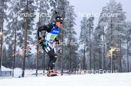 01.12.2022, Kontiolahti, Finland (FIN): Tommaso Giacomel (ITA) - IBU World Cup Biathlon, relay men, Kontiolahti (FIN). www.nordicfocus.com. © Manzoni/NordicFocus. Every downloaded picture is fee-liable.