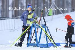 01.12.2022, Kontiolahti, Finland (FIN): Felix Bitterling (GER) - IBU World Cup Biathlon, relay men, Kontiolahti (FIN). www.nordicfocus.com. © Manzoni/NordicFocus. Every downloaded picture is fee-liable.