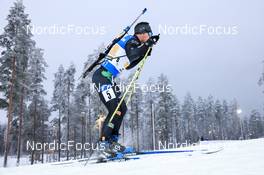 01.12.2022, Kontiolahti, Finland (FIN): Daniele Cappellari (ITA) - IBU World Cup Biathlon, relay men, Kontiolahti (FIN). www.nordicfocus.com. © Manzoni/NordicFocus. Every downloaded picture is fee-liable.