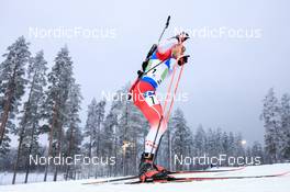 01.12.2022, Kontiolahti, Finland (FIN): Christian Gow (CAN) - IBU World Cup Biathlon, relay men, Kontiolahti (FIN). www.nordicfocus.com. © Manzoni/NordicFocus. Every downloaded picture is fee-liable.