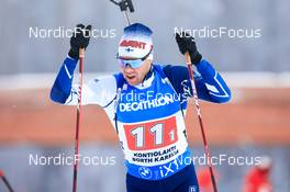 01.12.2022, Kontiolahti, Finland (FIN): Jaakko Ranta (FIN) - IBU World Cup Biathlon, relay men, Kontiolahti (FIN). www.nordicfocus.com. © Manzoni/NordicFocus. Every downloaded picture is fee-liable.