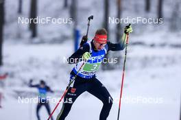 01.12.2022, Kontiolahti, Finland (FIN): Johannes Kuehn (GER) - IBU World Cup Biathlon, relay men, Kontiolahti (FIN). www.nordicfocus.com. © Manzoni/NordicFocus. Every downloaded picture is fee-liable.