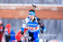 01.12.2022, Kontiolahti, Finland (FIN): Rene Zahkna (EST) - IBU World Cup Biathlon, relay men, Kontiolahti (FIN). www.nordicfocus.com. © Manzoni/NordicFocus. Every downloaded picture is fee-liable.