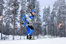 01.12.2022, Kontiolahti, Finland (FIN): Kristo Siimer (EST) - IBU World Cup Biathlon, relay men, Kontiolahti (FIN). www.nordicfocus.com. © Manzoni/NordicFocus. Every downloaded picture is fee-liable.