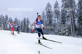 01.12.2022, Kontiolahti, Finland (FIN): Vaclav Cervenka (USA) - IBU World Cup Biathlon, relay men, Kontiolahti (FIN). www.nordicfocus.com. © Manzoni/NordicFocus. Every downloaded picture is fee-liable.