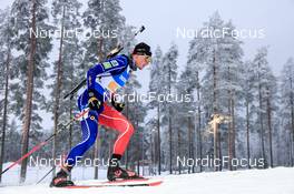 01.12.2022, Kontiolahti, Finland (FIN): Emilien Jacquelin (FRA) - IBU World Cup Biathlon, relay men, Kontiolahti (FIN). www.nordicfocus.com. © Manzoni/NordicFocus. Every downloaded picture is fee-liable.