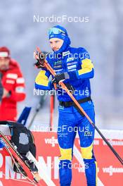 01.12.2022, Kontiolahti, Finland (FIN): Jesper Nelin (SWE) - IBU World Cup Biathlon, relay men, Kontiolahti (FIN). www.nordicfocus.com. © Manzoni/NordicFocus. Every downloaded picture is fee-liable.