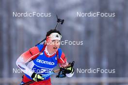 01.12.2022, Kontiolahti, Finland (FIN): Zachary Connelly (CAN) - IBU World Cup Biathlon, relay men, Kontiolahti (FIN). www.nordicfocus.com. © Manzoni/NordicFocus. Every downloaded picture is fee-liable.