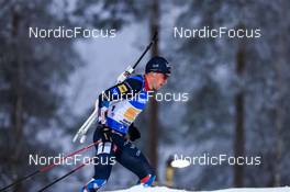 01.12.2022, Kontiolahti, Finland (FIN): Tarjei Boe (NOR) - IBU World Cup Biathlon, relay men, Kontiolahti (FIN). www.nordicfocus.com. © Manzoni/NordicFocus. Every downloaded picture is fee-liable.