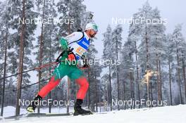 01.12.2022, Kontiolahti, Finland (FIN): Anton Sinapov (BUL) - IBU World Cup Biathlon, relay men, Kontiolahti (FIN). www.nordicfocus.com. © Manzoni/NordicFocus. Every downloaded picture is fee-liable.