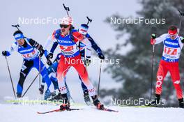 01.12.2022, Kontiolahti, Finland (FIN): Adam Runnalls (CAN) - IBU World Cup Biathlon, relay men, Kontiolahti (FIN). www.nordicfocus.com. © Manzoni/NordicFocus. Every downloaded picture is fee-liable.