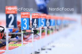 01.12.2022, Kontiolahti, Finland (FIN): feature: shooting range - IBU World Cup Biathlon, relay men, Kontiolahti (FIN). www.nordicfocus.com. © Manzoni/NordicFocus. Every downloaded picture is fee-liable.