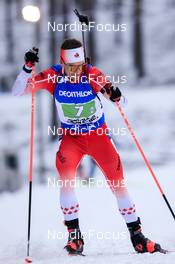 01.12.2022, Kontiolahti, Finland (FIN): Christian Gow (CAN) - IBU World Cup Biathlon, relay men, Kontiolahti (FIN). www.nordicfocus.com. © Manzoni/NordicFocus. Every downloaded picture is fee-liable.