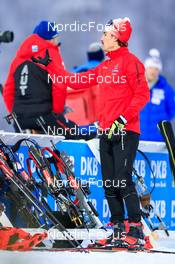 01.12.2022, Kontiolahti, Finland (FIN): Adam Runnalls (CAN) - IBU World Cup Biathlon, relay men, Kontiolahti (FIN). www.nordicfocus.com. © Manzoni/NordicFocus. Every downloaded picture is fee-liable.