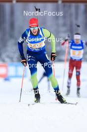 01.12.2022, Kontiolahti, Finland (FIN): Lovro Planko (SLO) - IBU World Cup Biathlon, relay men, Kontiolahti (FIN). www.nordicfocus.com. © Manzoni/NordicFocus. Every downloaded picture is fee-liable.