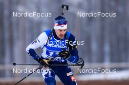 01.12.2022, Kontiolahti, Finland (FIN): Olli Hiidensalo (FIN) - IBU World Cup Biathlon, relay men, Kontiolahti (FIN). www.nordicfocus.com. © Manzoni/NordicFocus. Every downloaded picture is fee-liable.