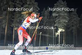 01.12.2022, Kontiolahti, Finland (FIN): Emily Dickson (CAN) - IBU World Cup Biathlon, relay women, Kontiolahti (FIN). www.nordicfocus.com. © Manzoni/NordicFocus. Every downloaded picture is fee-liable.