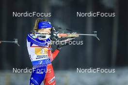 01.12.2022, Kontiolahti, Finland (FIN): Chloe Chevalier (FRA) - IBU World Cup Biathlon, relay women, Kontiolahti (FIN). www.nordicfocus.com. © Manzoni/NordicFocus. Every downloaded picture is fee-liable.