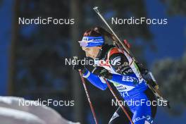 01.12.2022, Kontiolahti, Finland (FIN): Tuuli Tomingas (EST) - IBU World Cup Biathlon, relay women, Kontiolahti (FIN). www.nordicfocus.com. © Manzoni/NordicFocus. Every downloaded picture is fee-liable.