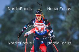01.12.2022, Kontiolahti, Finland (FIN): Karoline Offigstad Knotten (NOR) - IBU World Cup Biathlon, relay women, Kontiolahti (FIN). www.nordicfocus.com. © Manzoni/NordicFocus. Every downloaded picture is fee-liable.