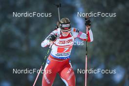 01.12.2022, Kontiolahti, Finland (FIN): Amy Baserga (SUI) - IBU World Cup Biathlon, relay women, Kontiolahti (FIN). www.nordicfocus.com. © Manzoni/NordicFocus. Every downloaded picture is fee-liable.