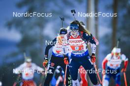 01.12.2022, Kontiolahti, Finland (FIN): Deedra Irwin (USA) - IBU World Cup Biathlon, relay women, Kontiolahti (FIN). www.nordicfocus.com. © Manzoni/NordicFocus. Every downloaded picture is fee-liable.