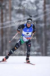 03.12.2022, Kontiolahti, Finland (FIN): Tommaso Giacomel (ITA) - IBU World Cup Biathlon, sprint men, Kontiolahti (FIN). www.nordicfocus.com. © Manzoni/NordicFocus. Every downloaded picture is fee-liable.
