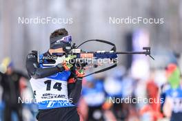 03.12.2022, Kontiolahti, Finland (FIN): Didier Bionaz (ITA) - IBU World Cup Biathlon, sprint men, Kontiolahti (FIN). www.nordicfocus.com. © Manzoni/NordicFocus. Every downloaded picture is fee-liable.