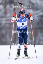 03.12.2022, Kontiolahti, Finland (FIN): Vaclav Cervenka (USA) - IBU World Cup Biathlon, sprint men, Kontiolahti (FIN). www.nordicfocus.com. © Manzoni/NordicFocus. Every downloaded picture is fee-liable.