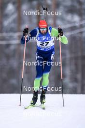 03.12.2022, Kontiolahti, Finland (FIN): Lovro Planko (SLO) - IBU World Cup Biathlon, sprint men, Kontiolahti (FIN). www.nordicfocus.com. © Manzoni/NordicFocus. Every downloaded picture is fee-liable.