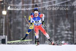 03.12.2022, Kontiolahti, Finland (FIN): Zachary Connelly (CAN) - IBU World Cup Biathlon, sprint men, Kontiolahti (FIN). www.nordicfocus.com. © Manzoni/NordicFocus. Every downloaded picture is fee-liable.
