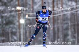 03.12.2022, Kontiolahti, Finland (FIN): Vetle Sjaastad Christiansen (NOR) - IBU World Cup Biathlon, sprint men, Kontiolahti (FIN). www.nordicfocus.com. © Manzoni/NordicFocus. Every downloaded picture is fee-liable.