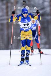 03.12.2022, Kontiolahti, Finland (FIN): Jesper Nelin (SWE) - IBU World Cup Biathlon, sprint men, Kontiolahti (FIN). www.nordicfocus.com. © Manzoni/NordicFocus. Every downloaded picture is fee-liable.