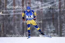 03.12.2022, Kontiolahti, Finland (FIN): Jesper Nelin (SWE) - IBU World Cup Biathlon, sprint men, Kontiolahti (FIN). www.nordicfocus.com. © Manzoni/NordicFocus. Every downloaded picture is fee-liable.
