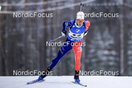 03.12.2022, Kontiolahti, Finland (FIN): Antonin Guigonnat (FRA) - IBU World Cup Biathlon, sprint men, Kontiolahti (FIN). www.nordicfocus.com. © Manzoni/NordicFocus. Every downloaded picture is fee-liable.