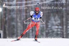 03.12.2022, Kontiolahti, Finland (FIN): Jeremy Finello (SUI) - IBU World Cup Biathlon, sprint men, Kontiolahti (FIN). www.nordicfocus.com. © Manzoni/NordicFocus. Every downloaded picture is fee-liable.