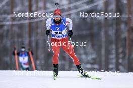 03.12.2022, Kontiolahti, Finland (FIN): Joscha Burkhalter (SUI) - IBU World Cup Biathlon, sprint men, Kontiolahti (FIN). www.nordicfocus.com. © Manzoni/NordicFocus. Every downloaded picture is fee-liable.