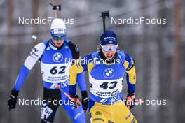 03.12.2022, Kontiolahti, Finland (FIN): Peppe Femling (SWE) - IBU World Cup Biathlon, sprint men, Kontiolahti (FIN). www.nordicfocus.com. © Manzoni/NordicFocus. Every downloaded picture is fee-liable.
