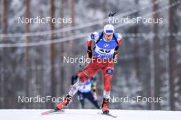 03.12.2022, Kontiolahti, Finland (FIN): Simon Eder (AUT) - IBU World Cup Biathlon, sprint men, Kontiolahti (FIN). www.nordicfocus.com. © Manzoni/NordicFocus. Every downloaded picture is fee-liable.