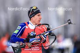 03.12.2022, Kontiolahti, Finland (FIN): Quentin Fillon Maillet (FRA) - IBU World Cup Biathlon, sprint men, Kontiolahti (FIN). www.nordicfocus.com. © Manzoni/NordicFocus. Every downloaded picture is fee-liable.